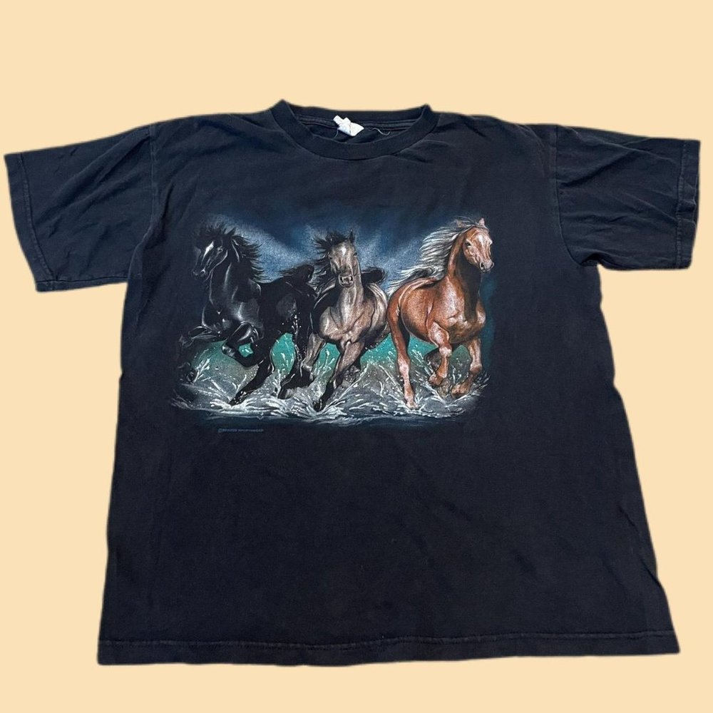 Vintage Brazos horse shirt